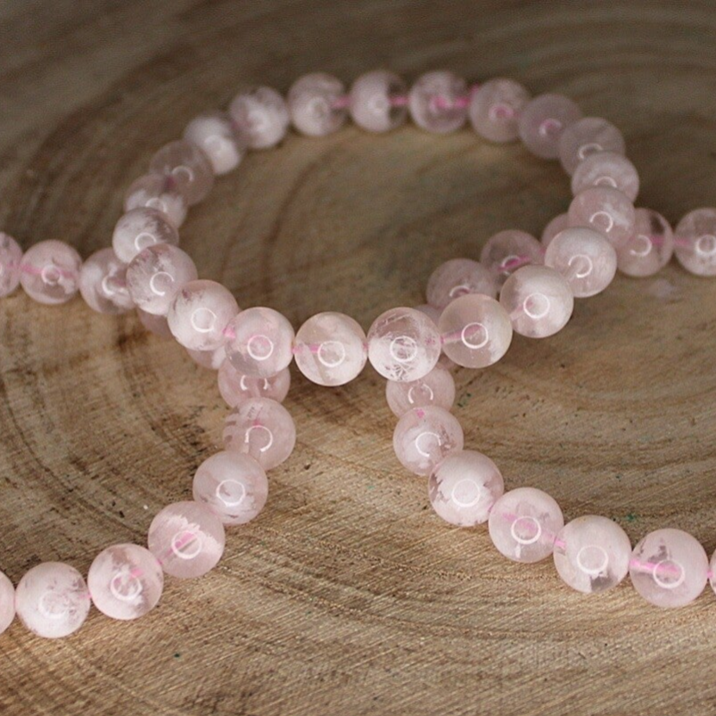 Garden Rosequartz armbanden