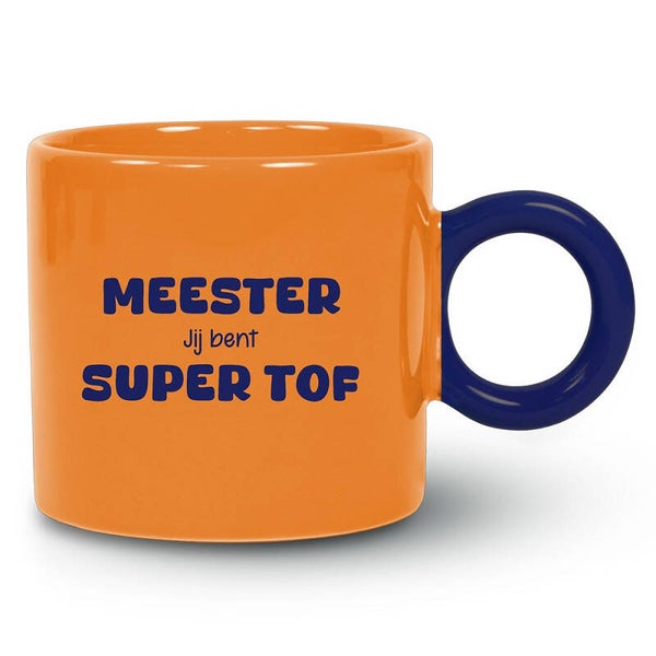 Einde Schooljaar Mok - Meester jij bent super tof