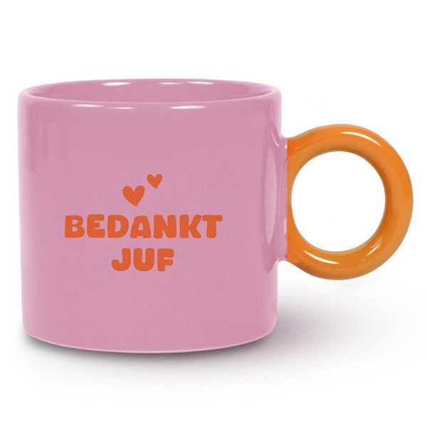 Einde Schooljaar Mok - Bedankt Juf
