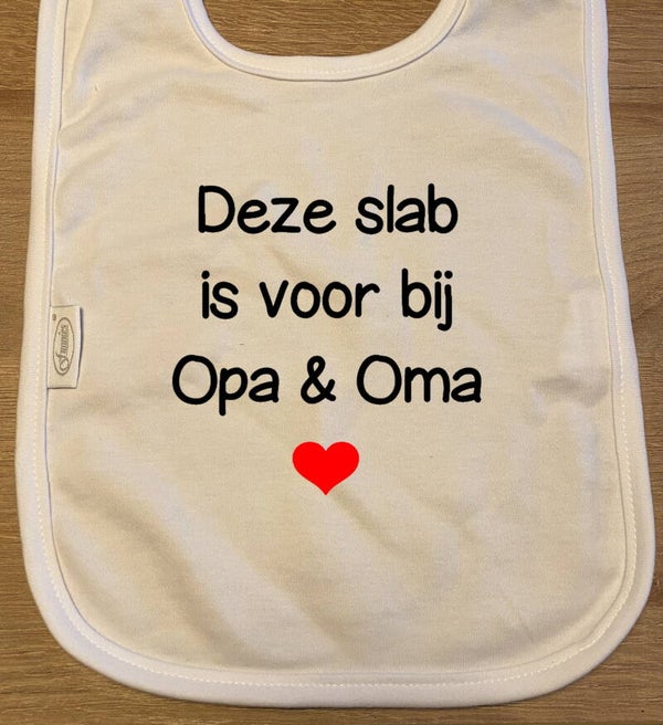 Slab - Deze slab is voor bij opa & oma