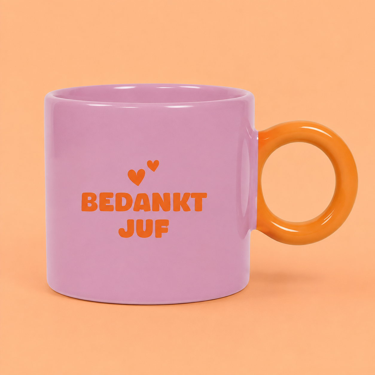 Einde Schooljaar Mok - Bedankt Juf