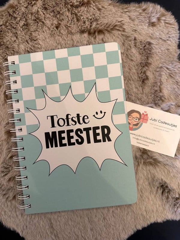 Notitieboek A5 - Tofste Meester