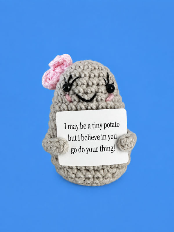 Positive Potato Bowtie - Positieve Aardappel STRIK 7,5 cm