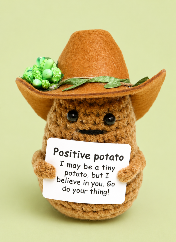 Positive Cowboy - Positieve Aardappel Cowboy 9cm