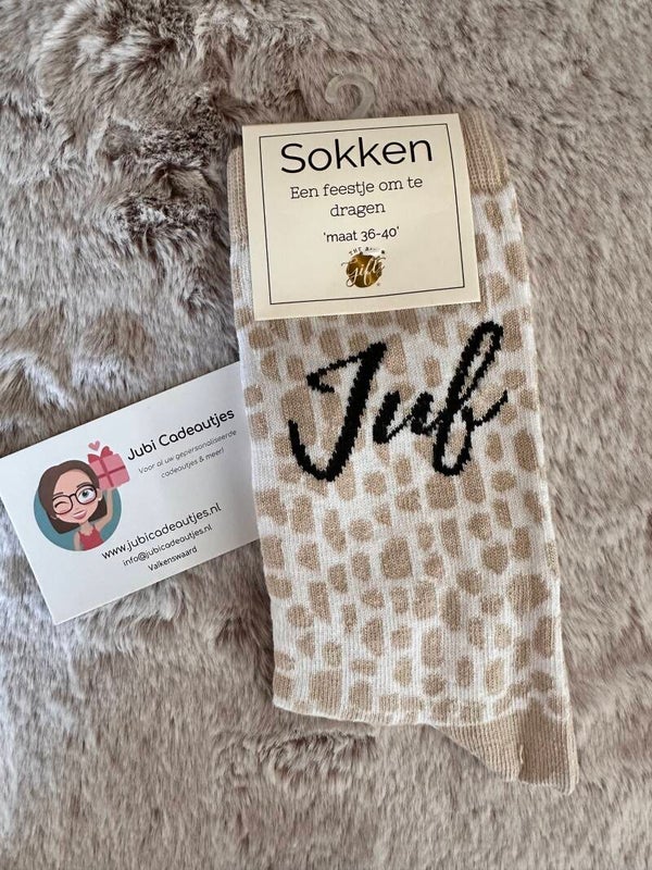 Sokken Juf- Maat 36/40