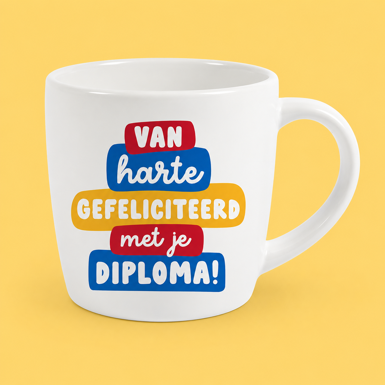Geslaagd Mok - Diploma