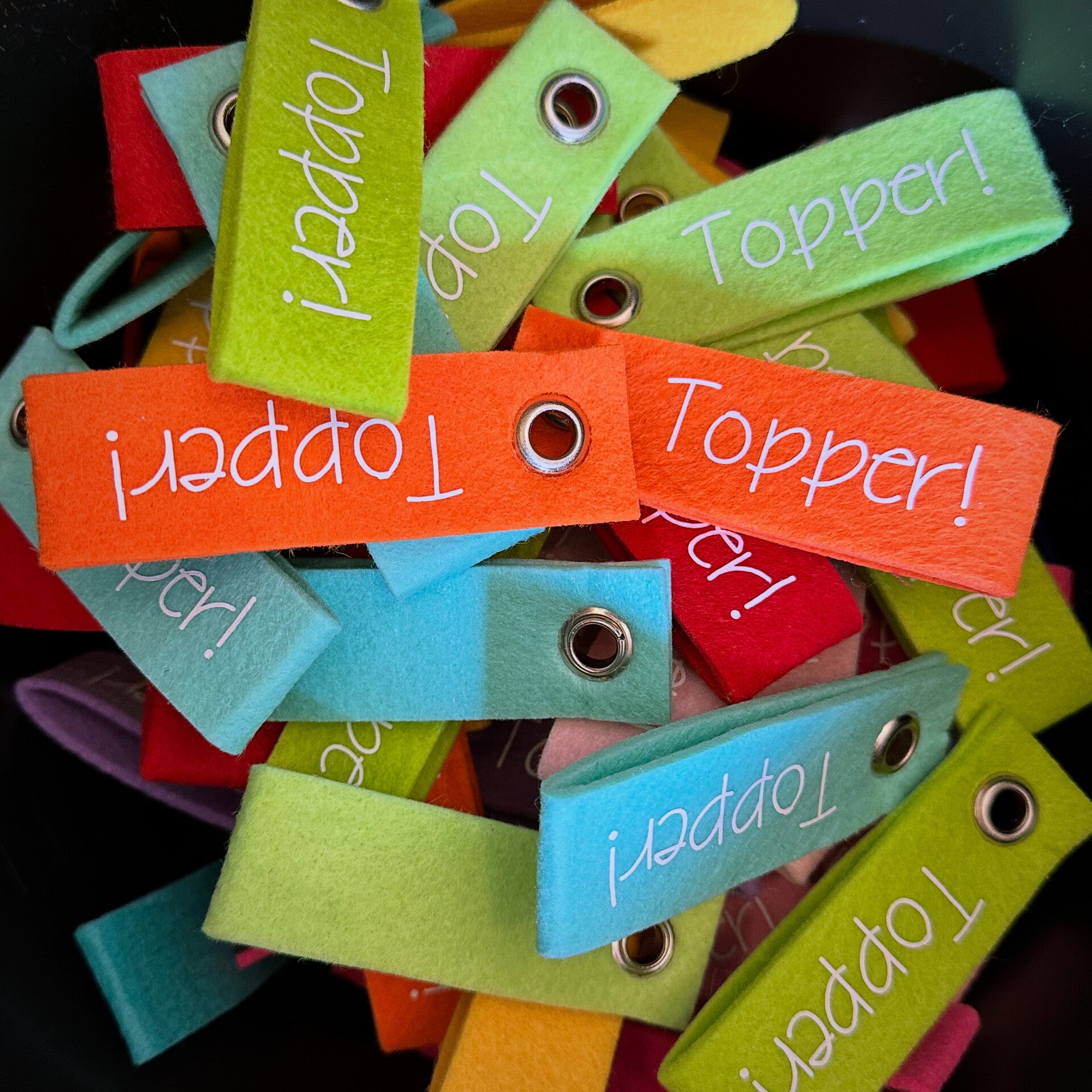Vilten Sleutelhanger - Topper