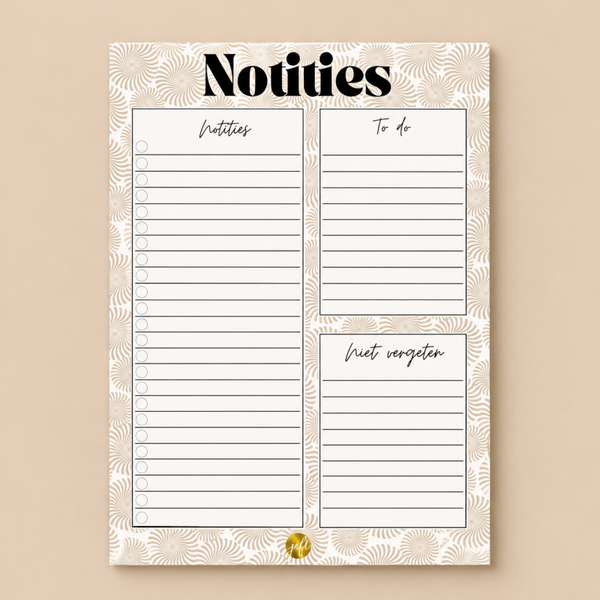 Notitieblok - Meester