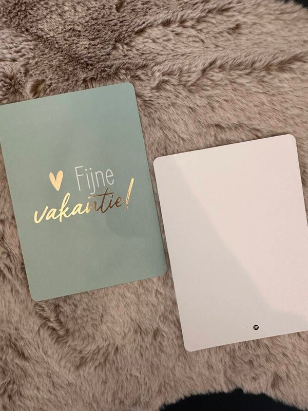 Kaart A7 - Fijne Vakantie!