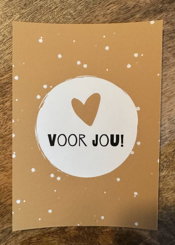 Kaart - Voor jou