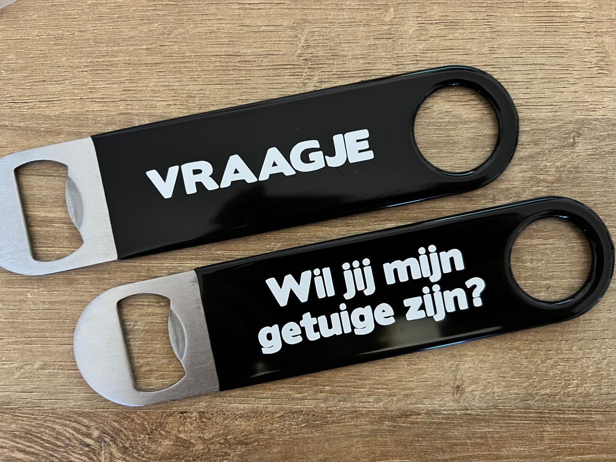 Opener - Wil je mijn getuige zijn?
