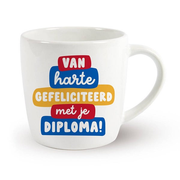 Geslaagd Mok - Diploma