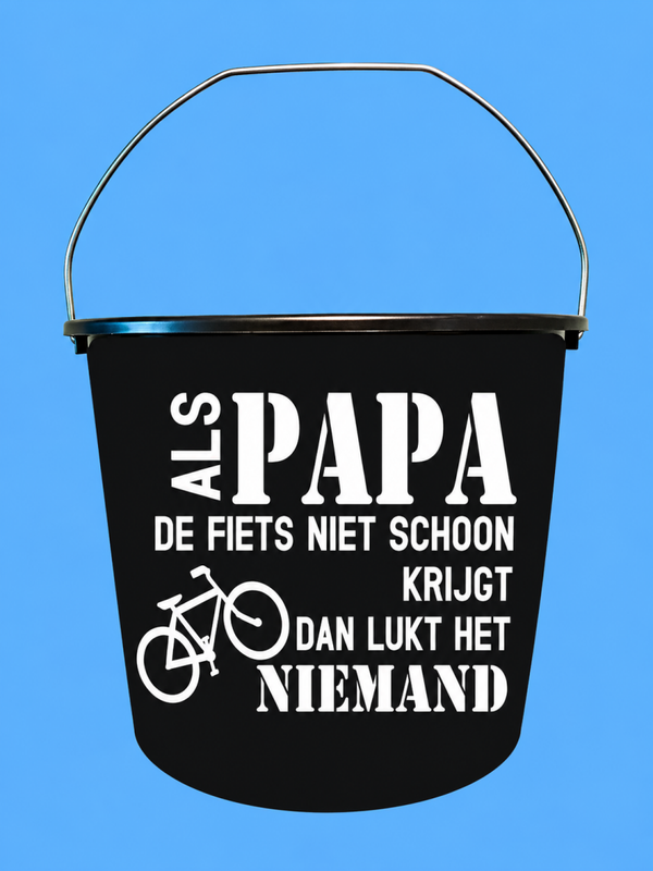 Emmer - Als PAPA de fiets niet schoon krijgt