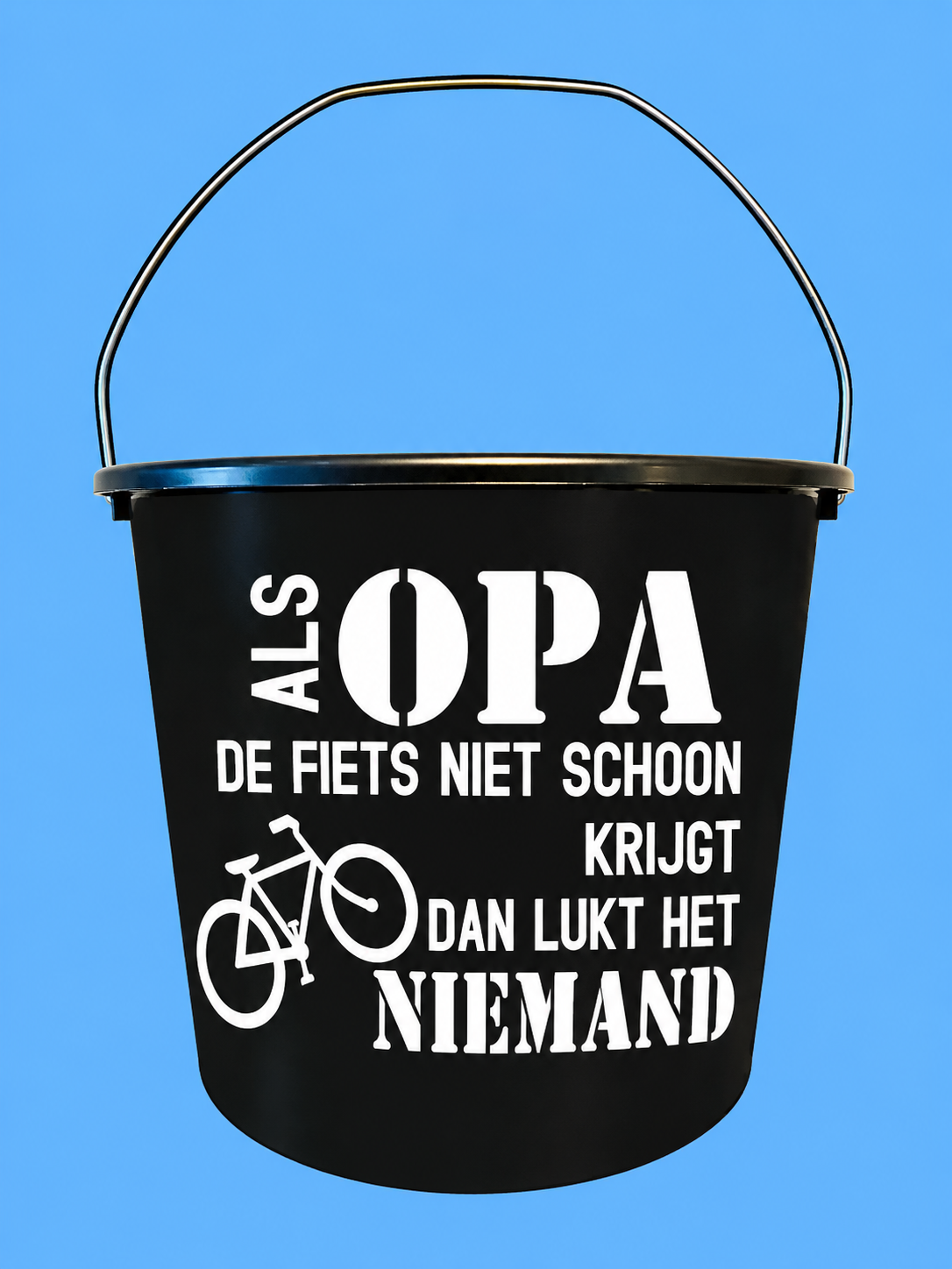 Emmer - Als OPA de fiets niet schoon krijgt