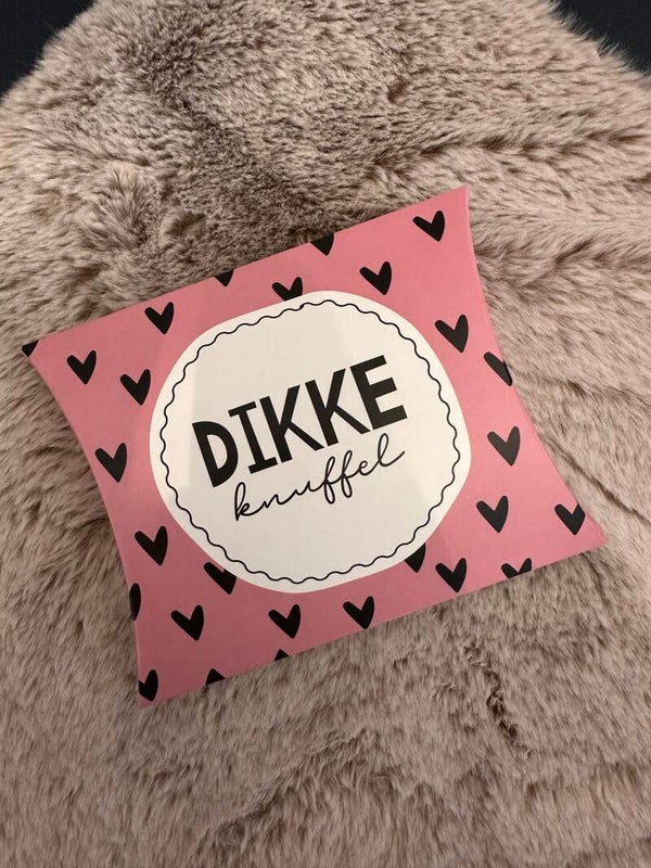 Gondeldoosje - DIKKE knuffel - 14 x 2,5 x 12 cm