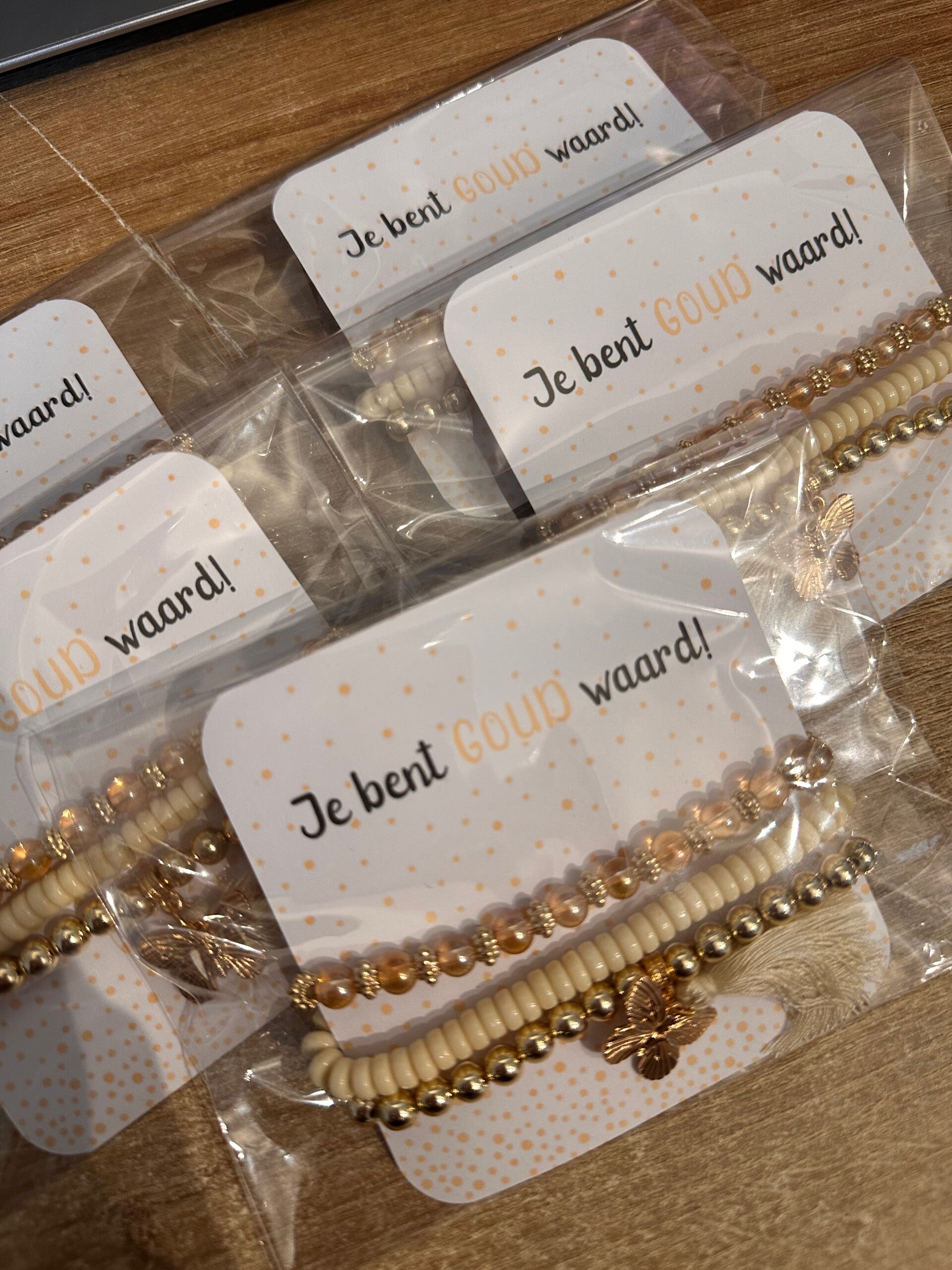 Armbandje - Je bent GOUD waard!