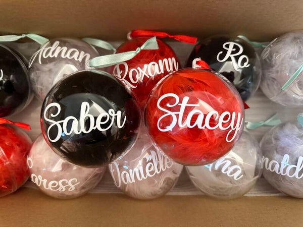 Kerstbal - met naam