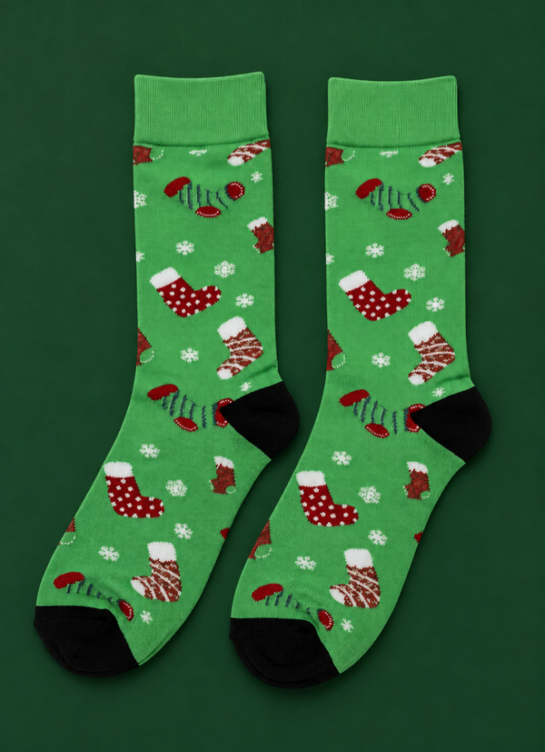 Kerstsokken - Kerstsokken Groen