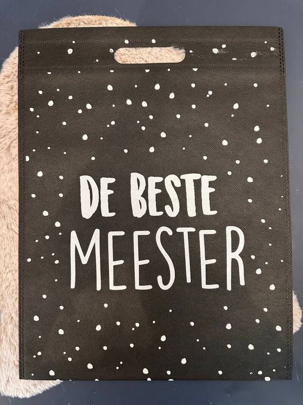 Tas - De beste meester 30 x 39cm