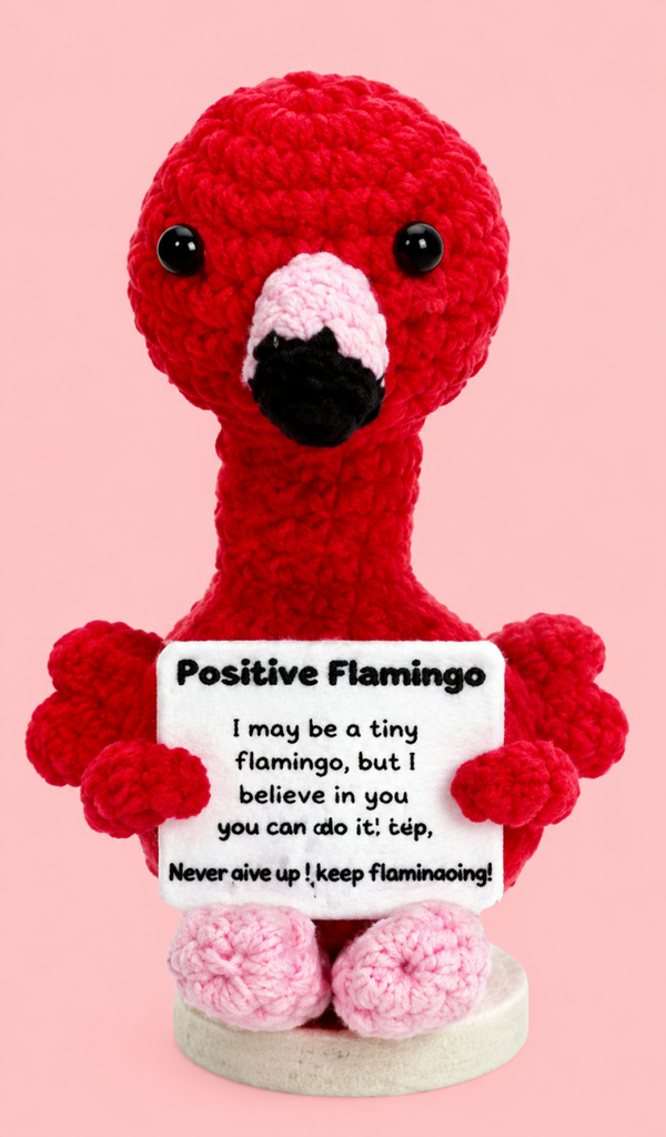 Positive Flamingo - Positieve Flamingo 11,5cm
