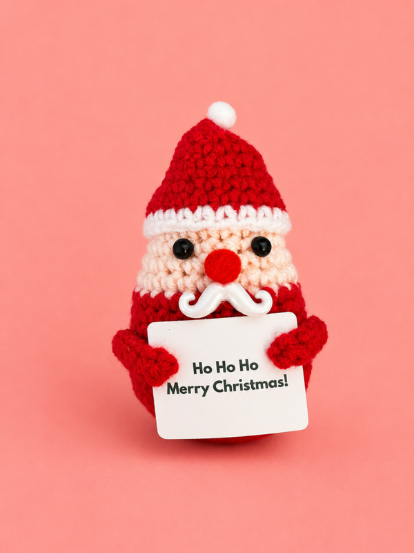 Positive Santa - Positieve Kerstman 10cm - Ho Ho Ho