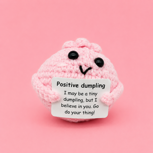 Positive Dumpling PINK - Positieve Dumpling ROZE 7cm
