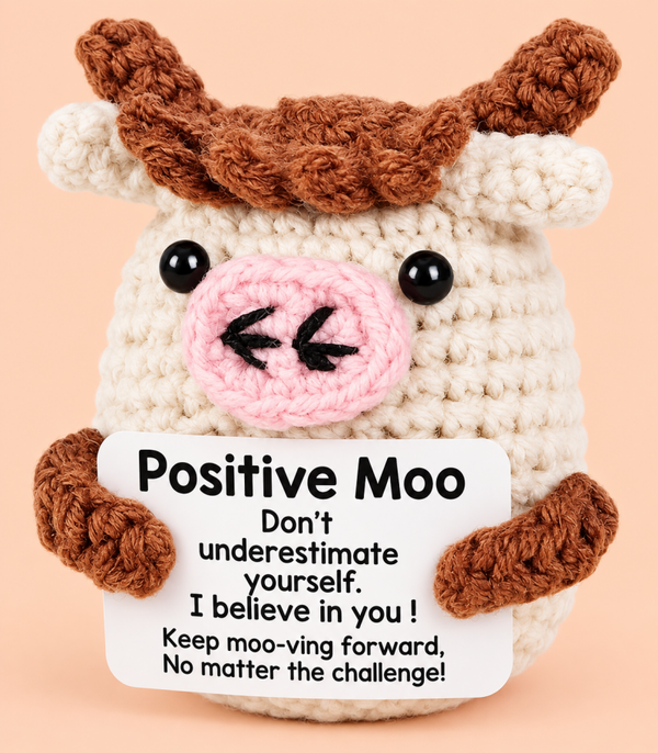 Positive Moo - Positieve Koe 9cm