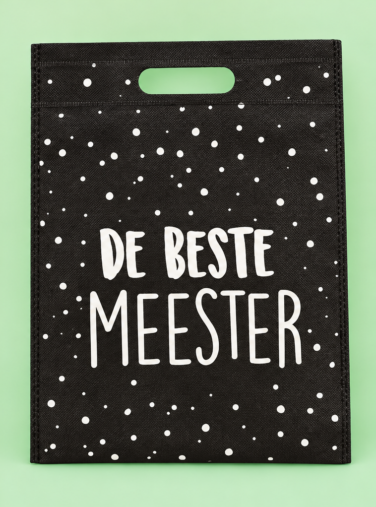 Tas - De beste meester 30 x 39cm