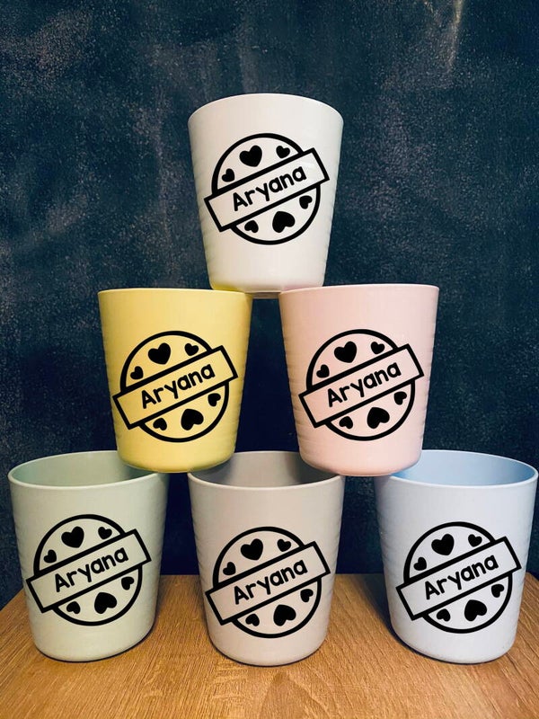 Beker Hartjes - Met naam
