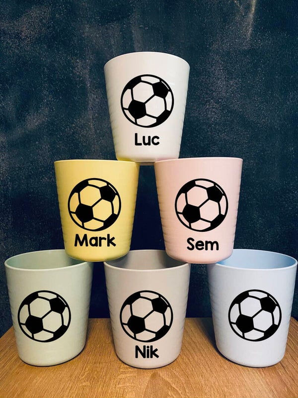 Beker Voetbal - Met naam
