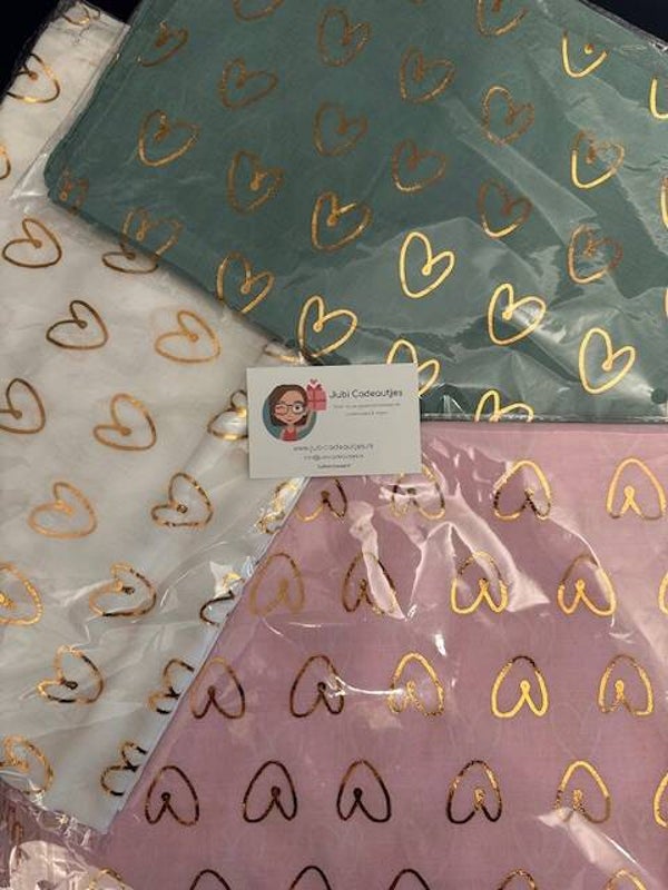 Musthaves Sjaaltjes Set (3 stuks) – Hartjes Diverse