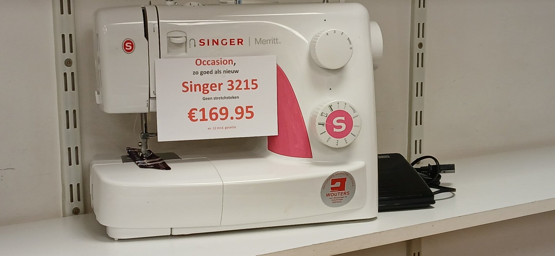 Singer 3215, zo goed als nieuw