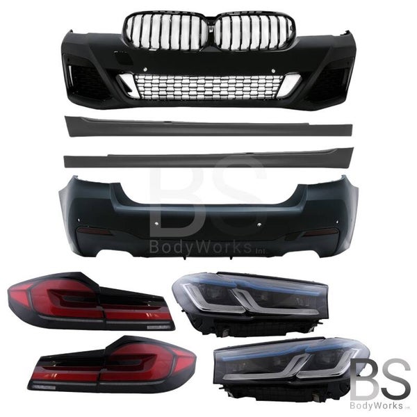 Bumper pakket - BMW G30 Sedan - M5 LCI Look - PDC - Full LCI | 17-20