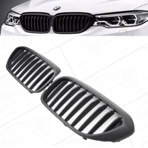 Nieren - BMW G30 / G31 - Mat zwart | 17-20