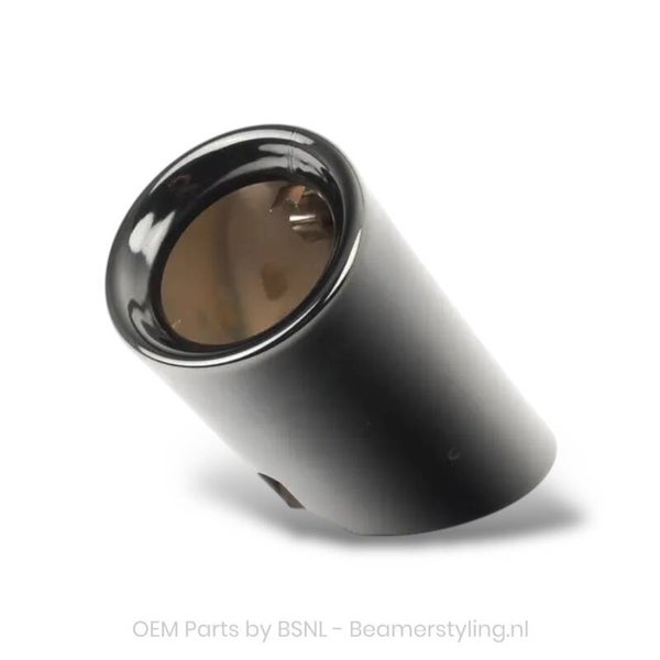 Uitlaat sierstukken - BMW F20/F21/F22/F23/F30/F31/F34/F32/F33/F36 - 35i/40i - Black/Chrome | Origineel BMW