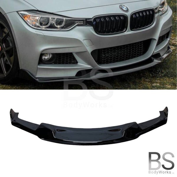 Front lip - BMW F30 / F31 - MAD Design - Hoogglans zwart