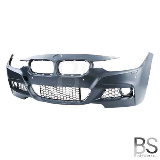 Voorbumper - BMW F30 / F31 - M Pakket look - Met PDC | 12-15