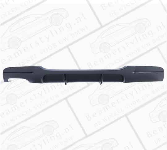 Diffuser - BMW E90 / E91 - Performance look - Mat zwart | 05-12