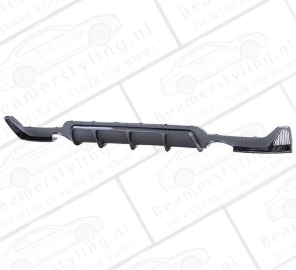 Diffuser - BMW F32 / F33 / F36 - Performance look - 435i/440i - Carbon look