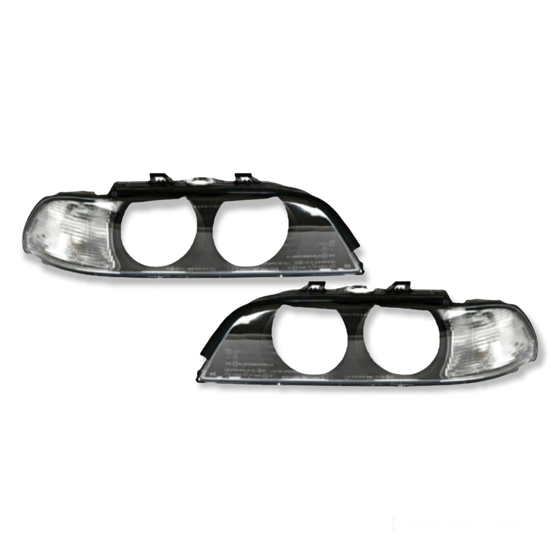 KOPLAMP GLAZEN SET HELDER / WIT BMW 5 SERIE E39 1995-2000