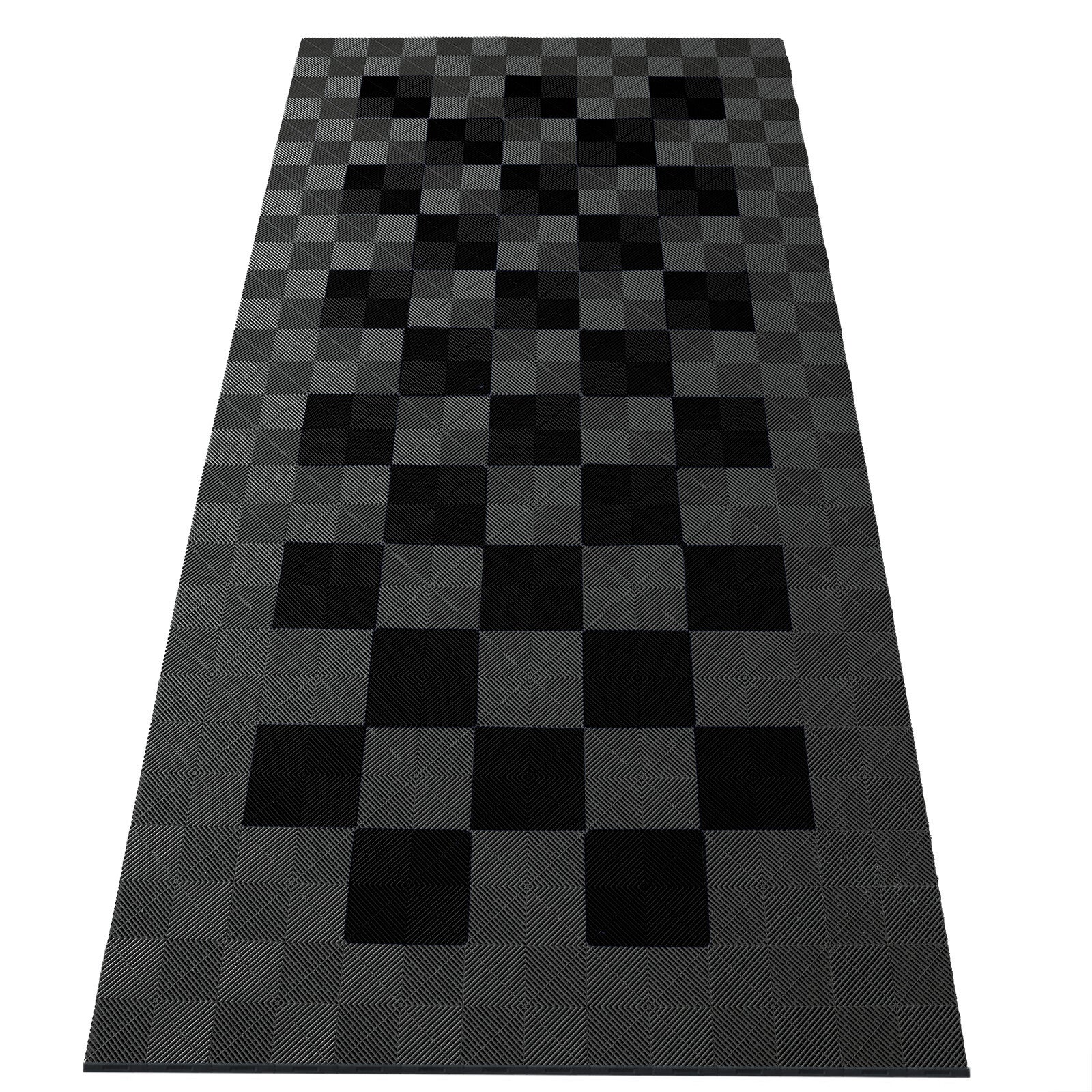 15,68m² Showroom garagevloer - Grijs / Zwart - 280cmx560cm