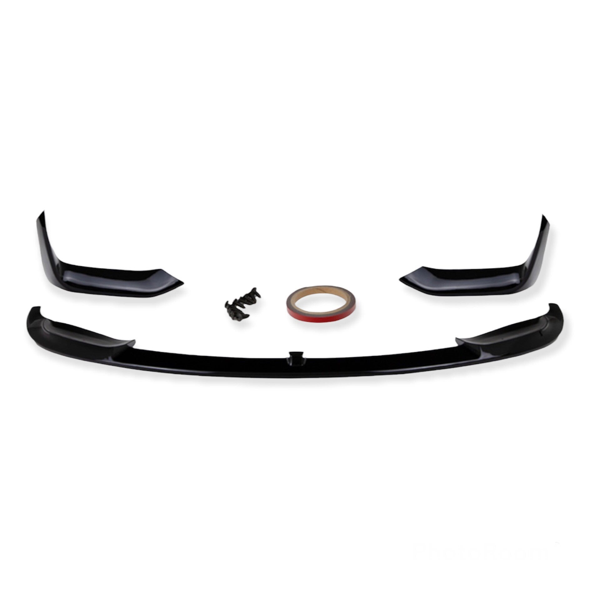 Front lip - BMW F30 / F31 - TBV M3 look voorbumper - Hoogglans zwart