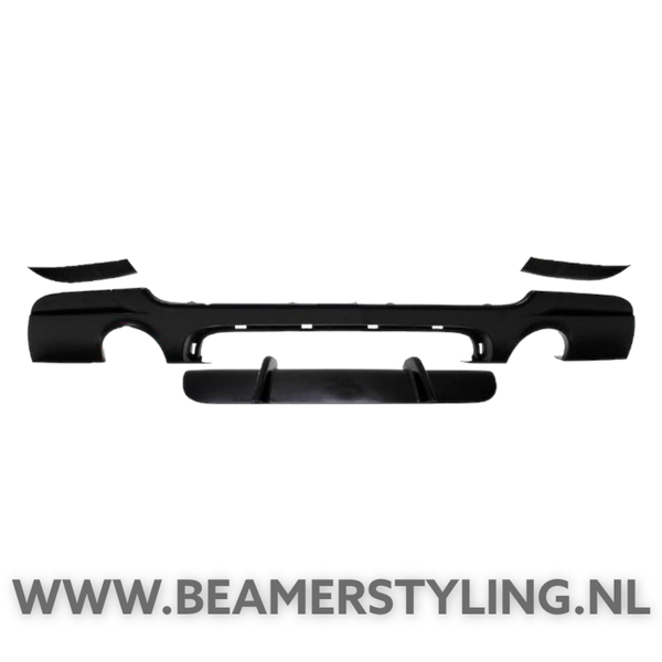 Diffuser - BMW 3 Serie E92 / E93 - 335i/d - Mat zwart | 06-14