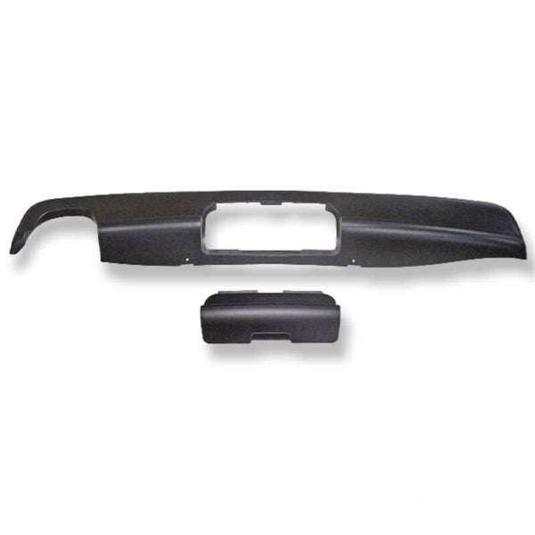 DIFFUSER MAT ZWART M SPORT LOOK MET UITSPARING TBV TREKHAAK BMW 5 SERIE E39