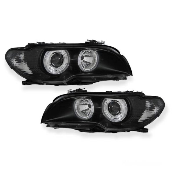 ANGEL EYES KOPLAMPEN BMW 3 SERIE E46 2003-2006 COUPÉ / CABRIO