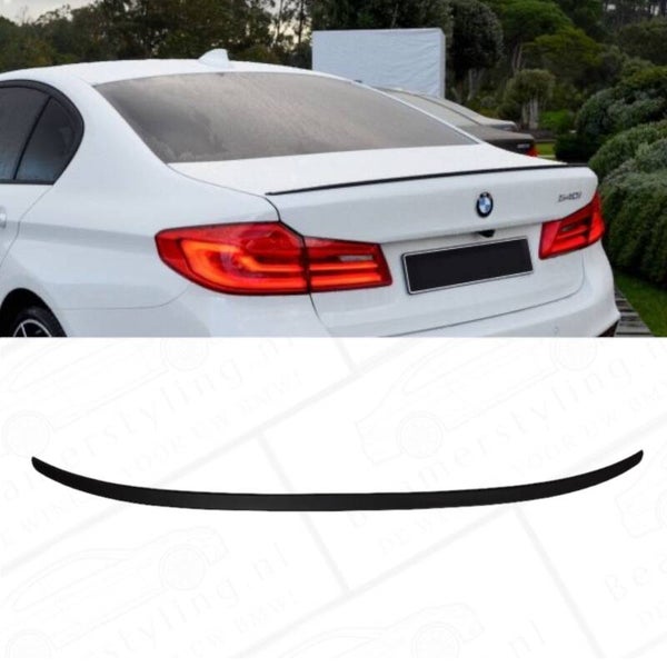 Kofferbak Spoiler lip - BMW G30 Sedan - Hoogglans zwart