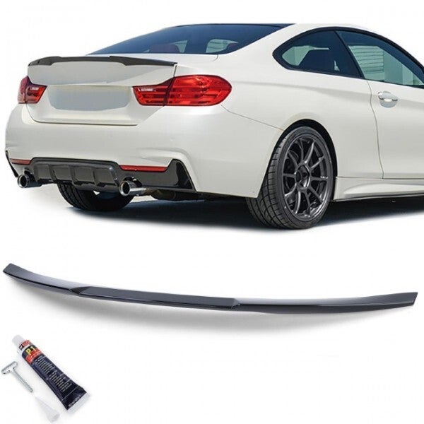 Spoiler - BMW M4 F82 - M4 Style - Hoogglans zwart