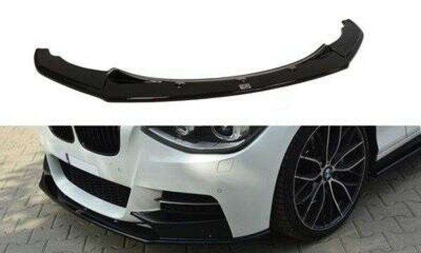 Front lip - BMW F20 / F21 - Hoogglans zwart - Maxton Design | 2011-2015
