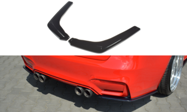 Achterbumper splitters - BMW M3 F80 & M4 F82 / F83 - Maxton Design
