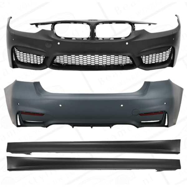 Bumper pakket - M3 Design - BMW 3 Serie F30 Sedan - met PDC